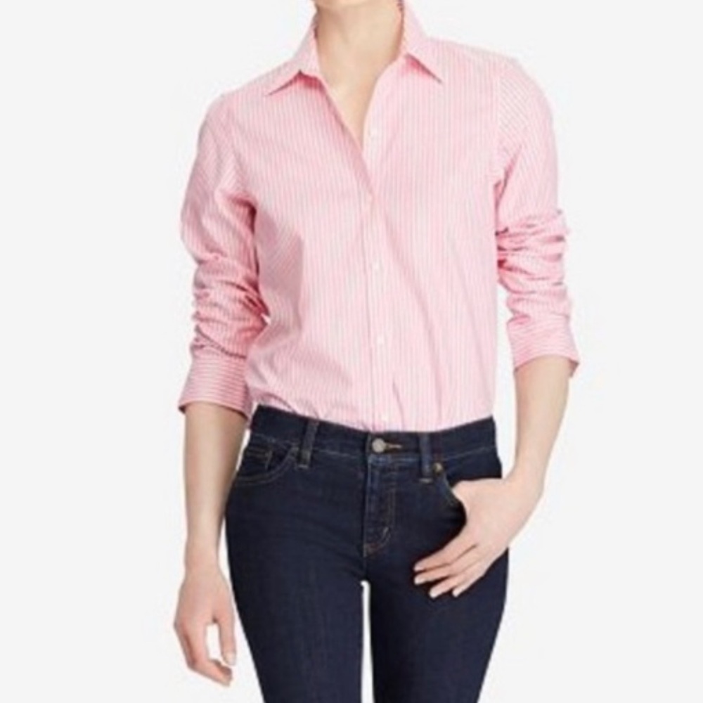J. Crew Light Pink Haberdashery Casual Button-Down Shirt